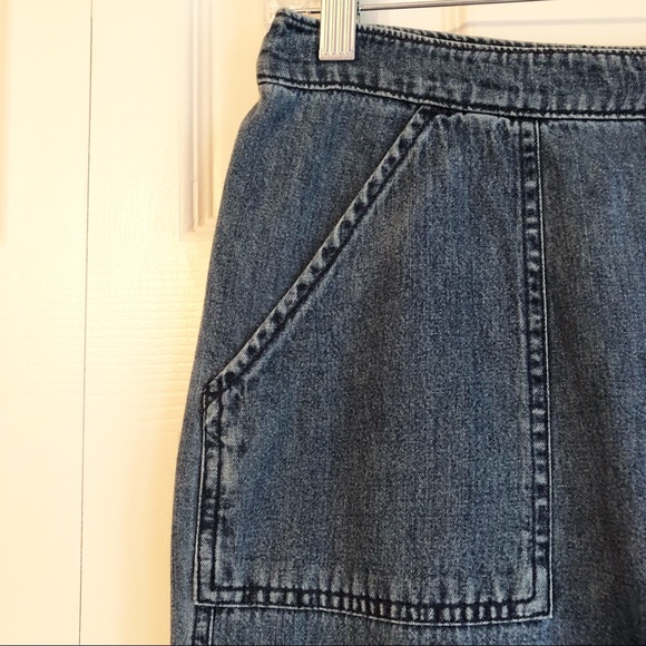 Woolrich Medium Wash Blue Denim Jean Capris Size 4 - Picture 3 of 14